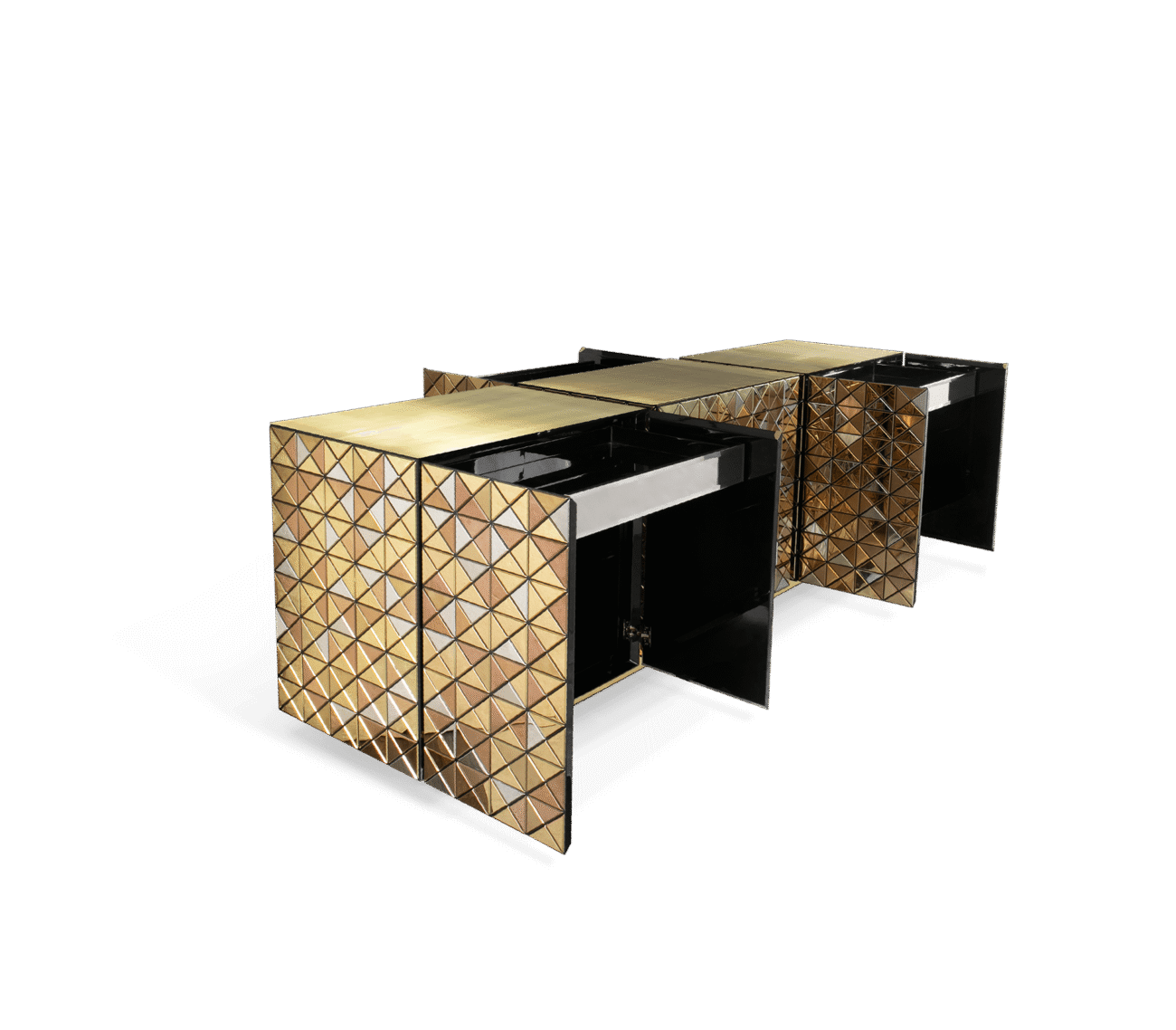 Pixel Anodized Sideboard