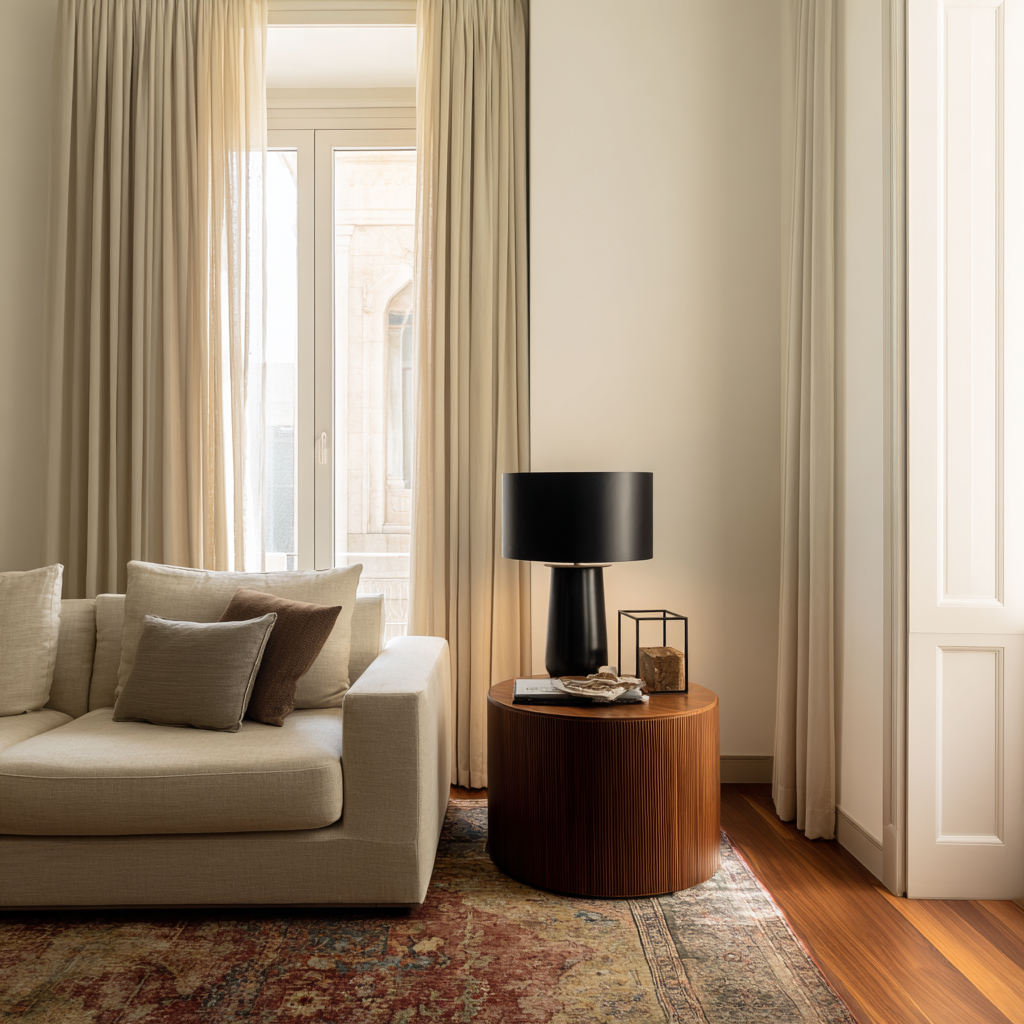 Round Side Tables: Stylish Ideas for Living Rooms and Small Spaces