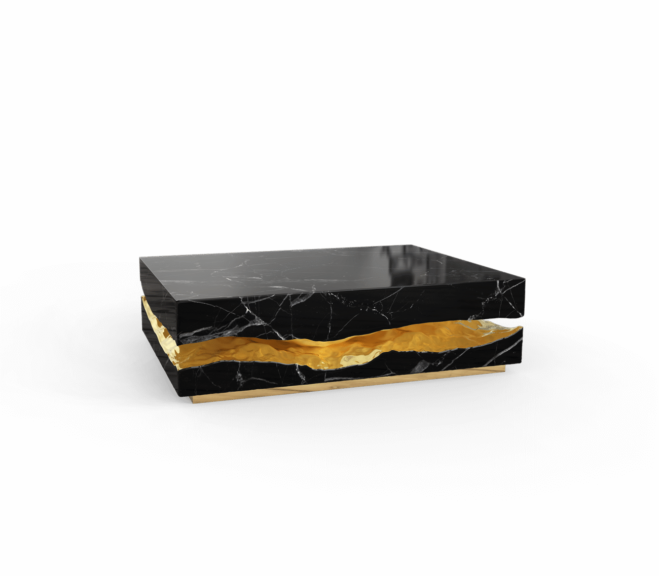 Quarry Nero Marquina Center Table