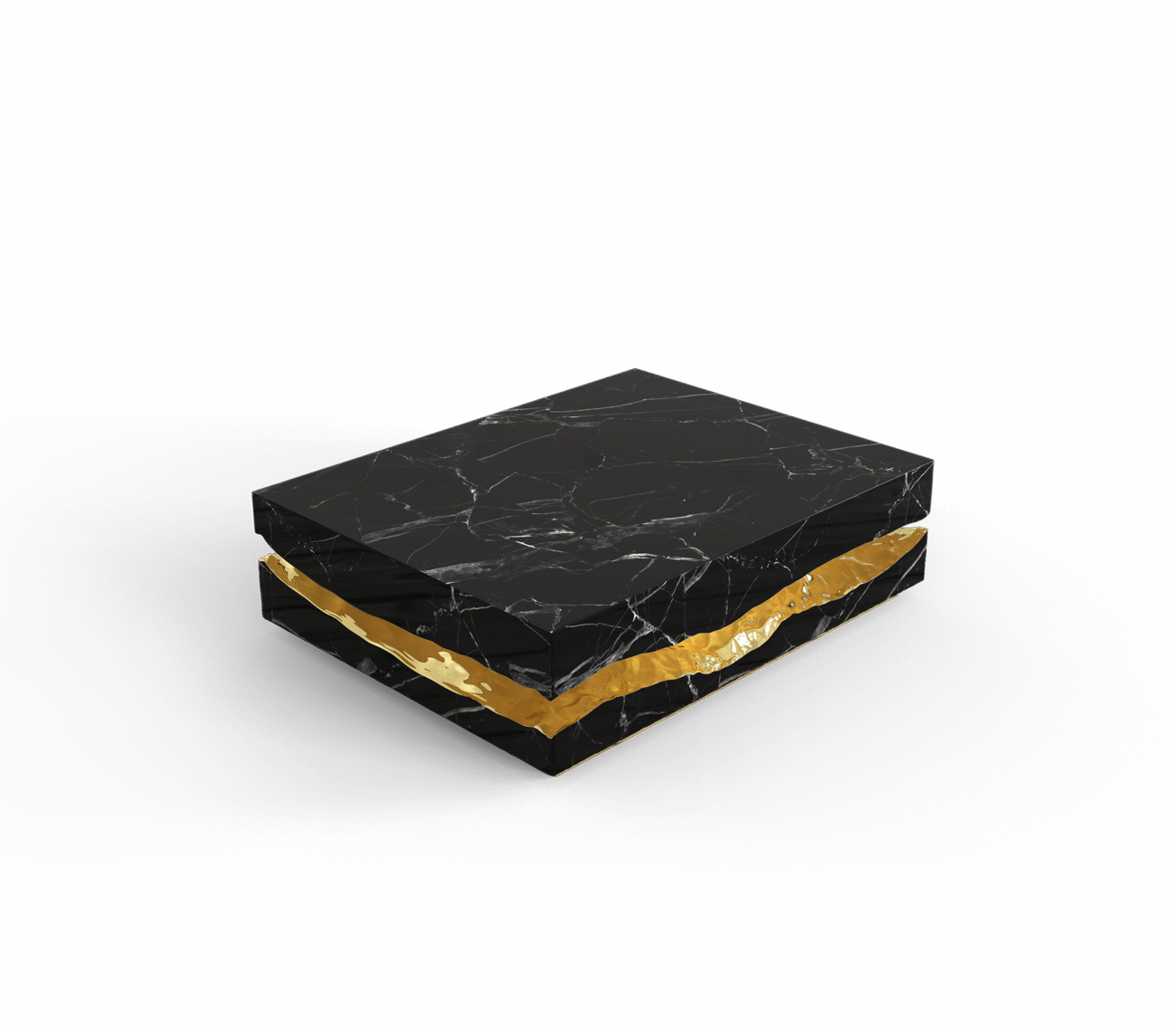 Quarry Nero Marquina Center Table
