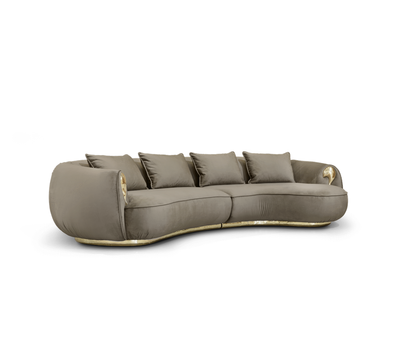 Soleil Curved Sofa