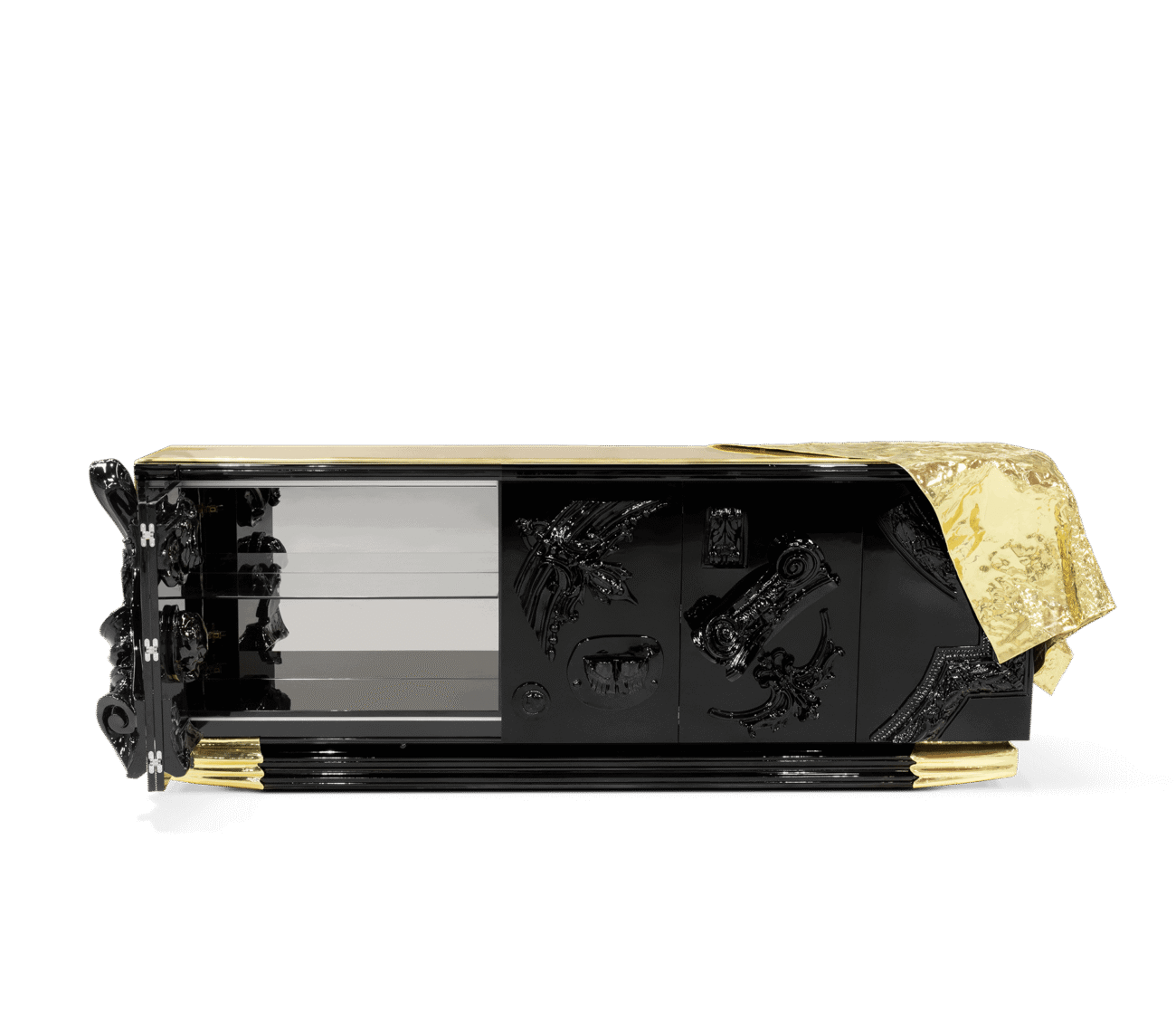 Voltaire Walnut Sideboard