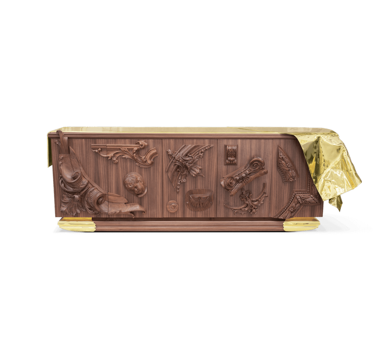 Voltaire Walnut Sideboard