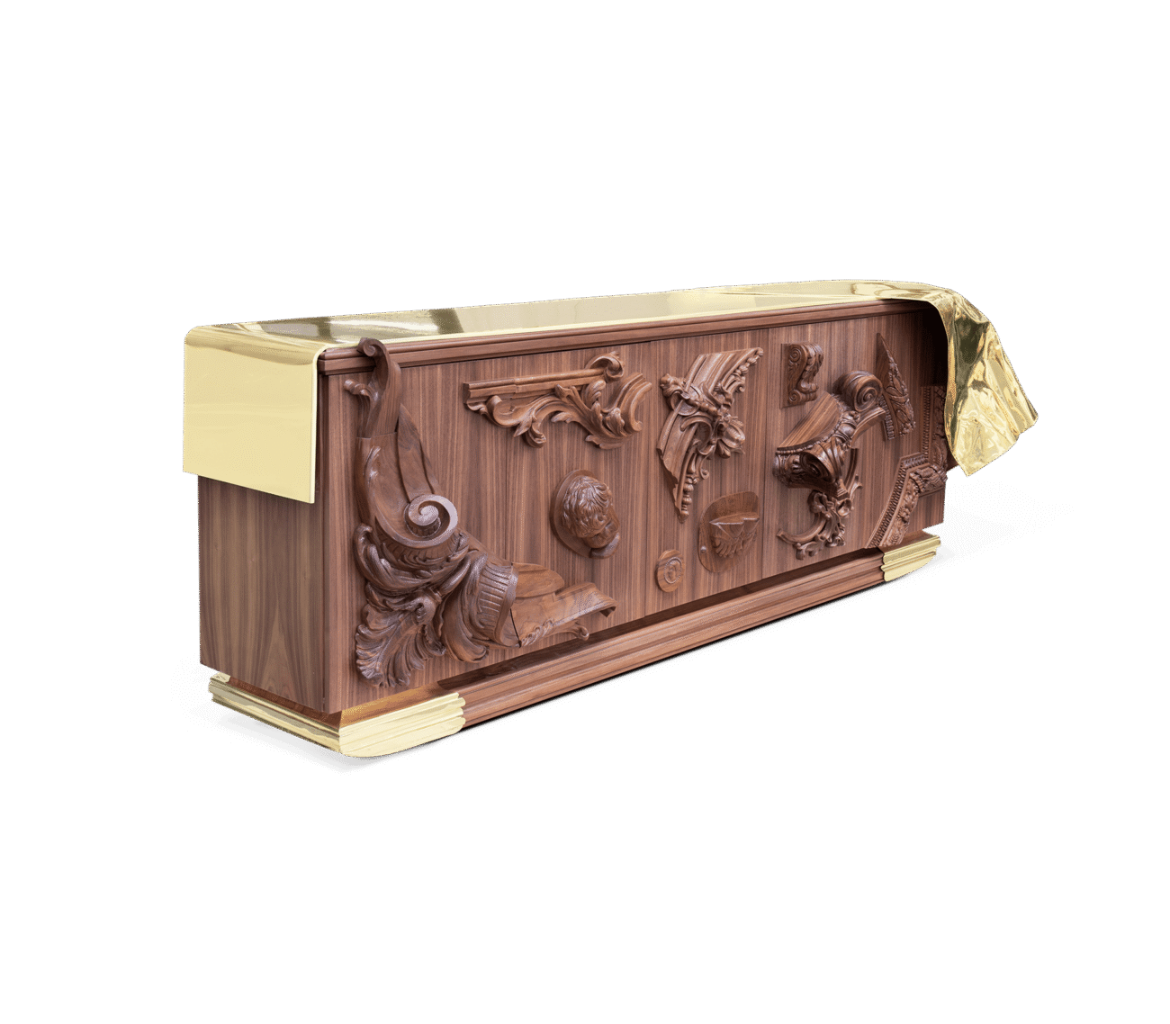 Voltaire Walnut Sideboard