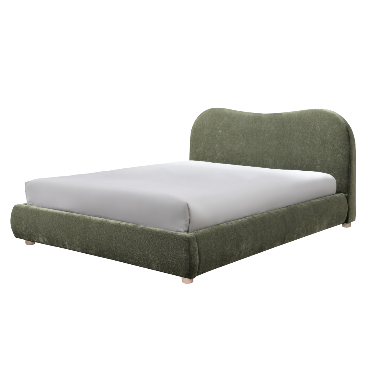 Wave Beds in Olive Soft Weave Wave Beds in Olive Soft Weave
