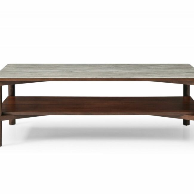 Willow Coffee Table With Shelf